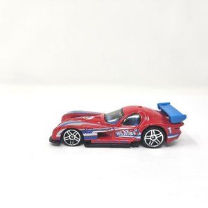 2001 Hot Wheels Collector #206 PANOZ GTR-1 Red w/Chrome Pr5 Spoke Wheels (n8)